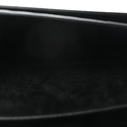 Calfskin Crocodile Embossed Medium Monogram Sunset Black