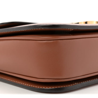 Triomphe Canvas Calfskin Medium Triomphe Bag Tan