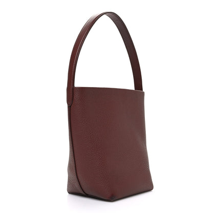 Grained Calfskin Small N/S Park Tote Burnt Wood