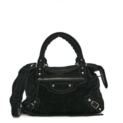 Baby Daim Suede Classic Hardware Town Black