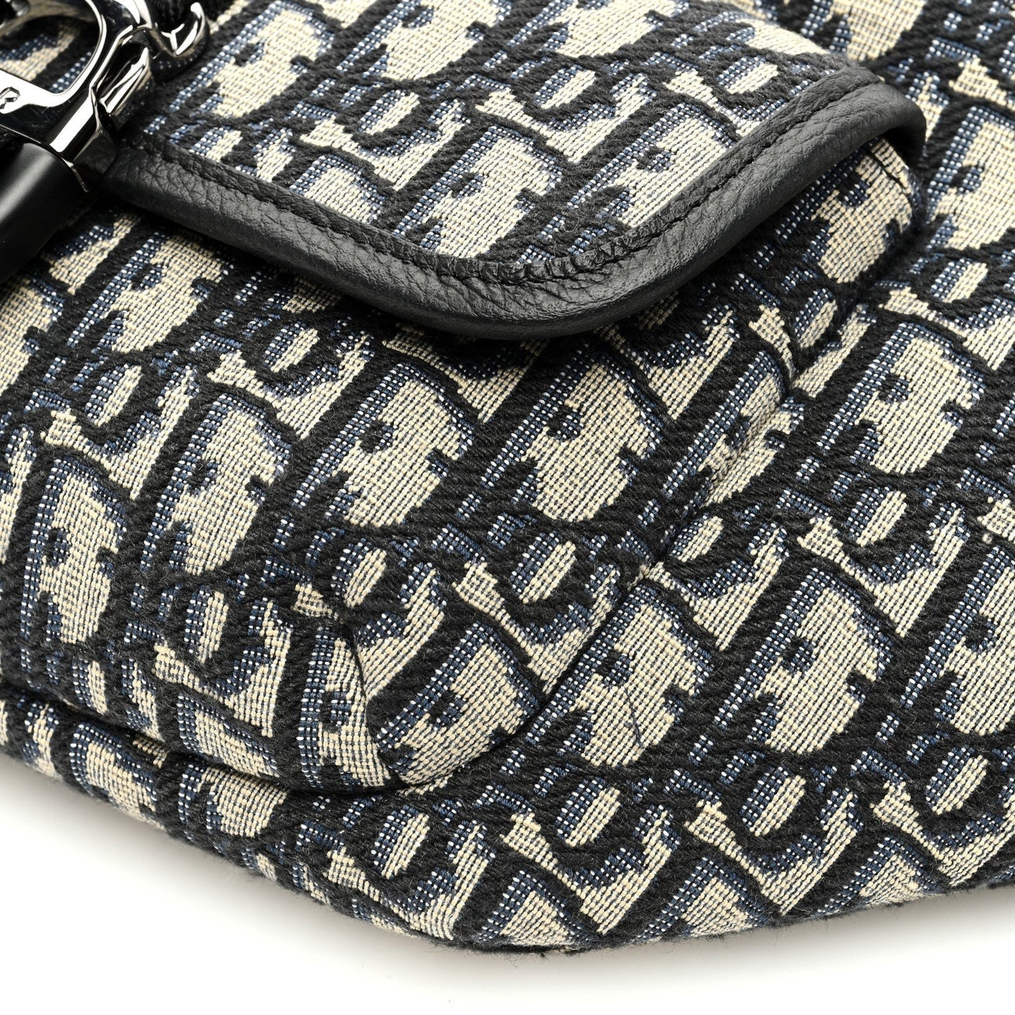 Oblique Dior 8 Belt Bag Beige Black
