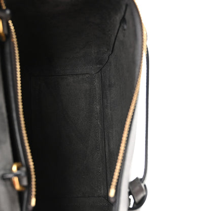 Grained Calfskin Nano Belt Bag Grey