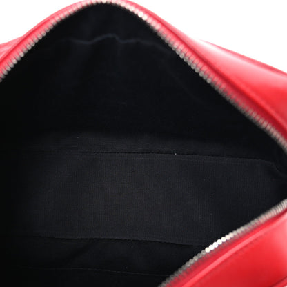 Calfskin Matelasse Monogram Lou Camera Bag Rouge Eros