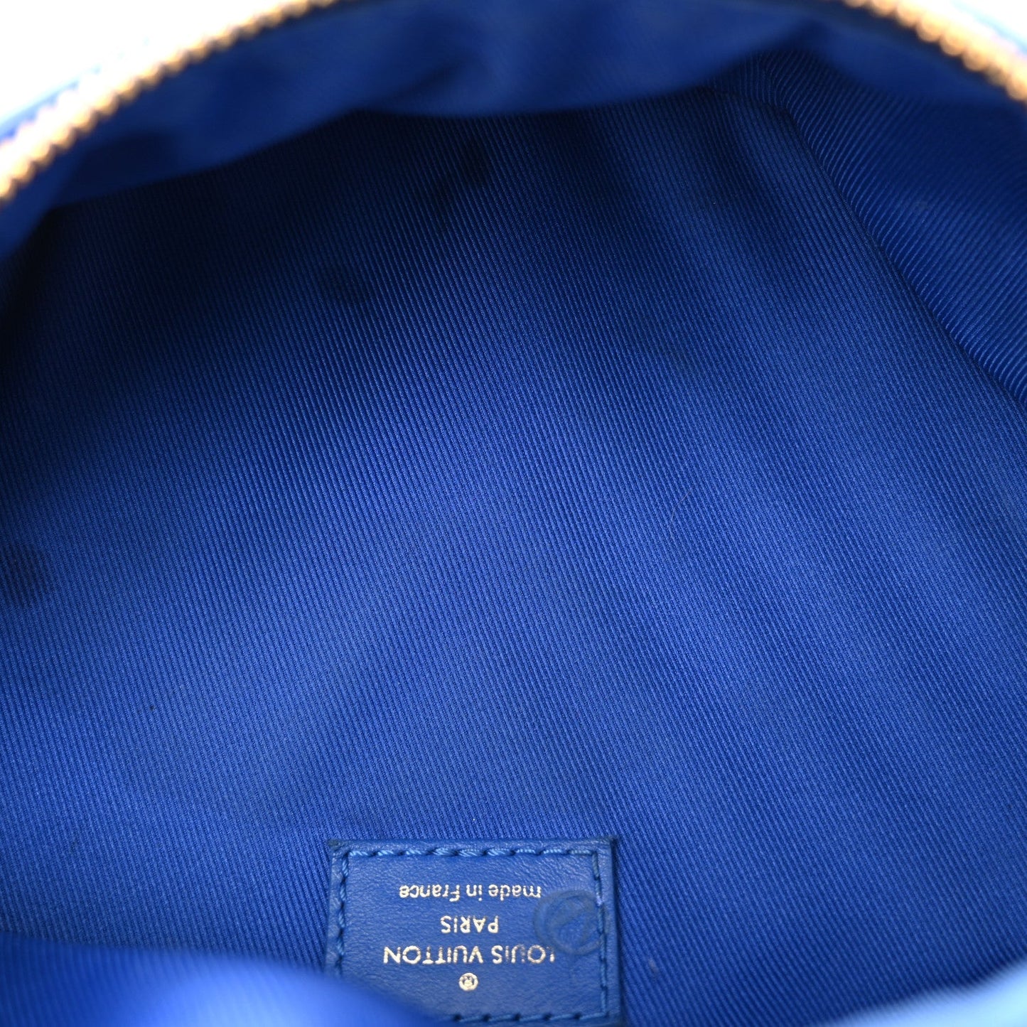 Calfskin New Wave Bumbag Blue Neon
