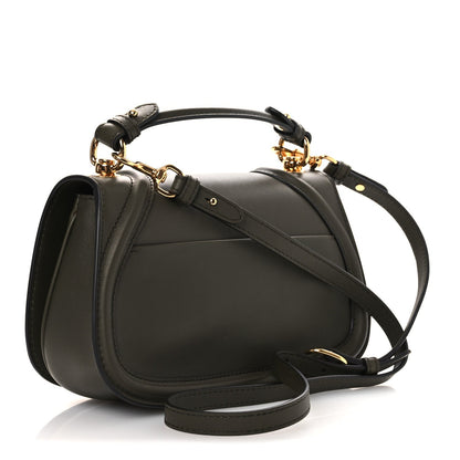 Roxy Calfskin Medium Blondie Top Handle Bag Luscious Green