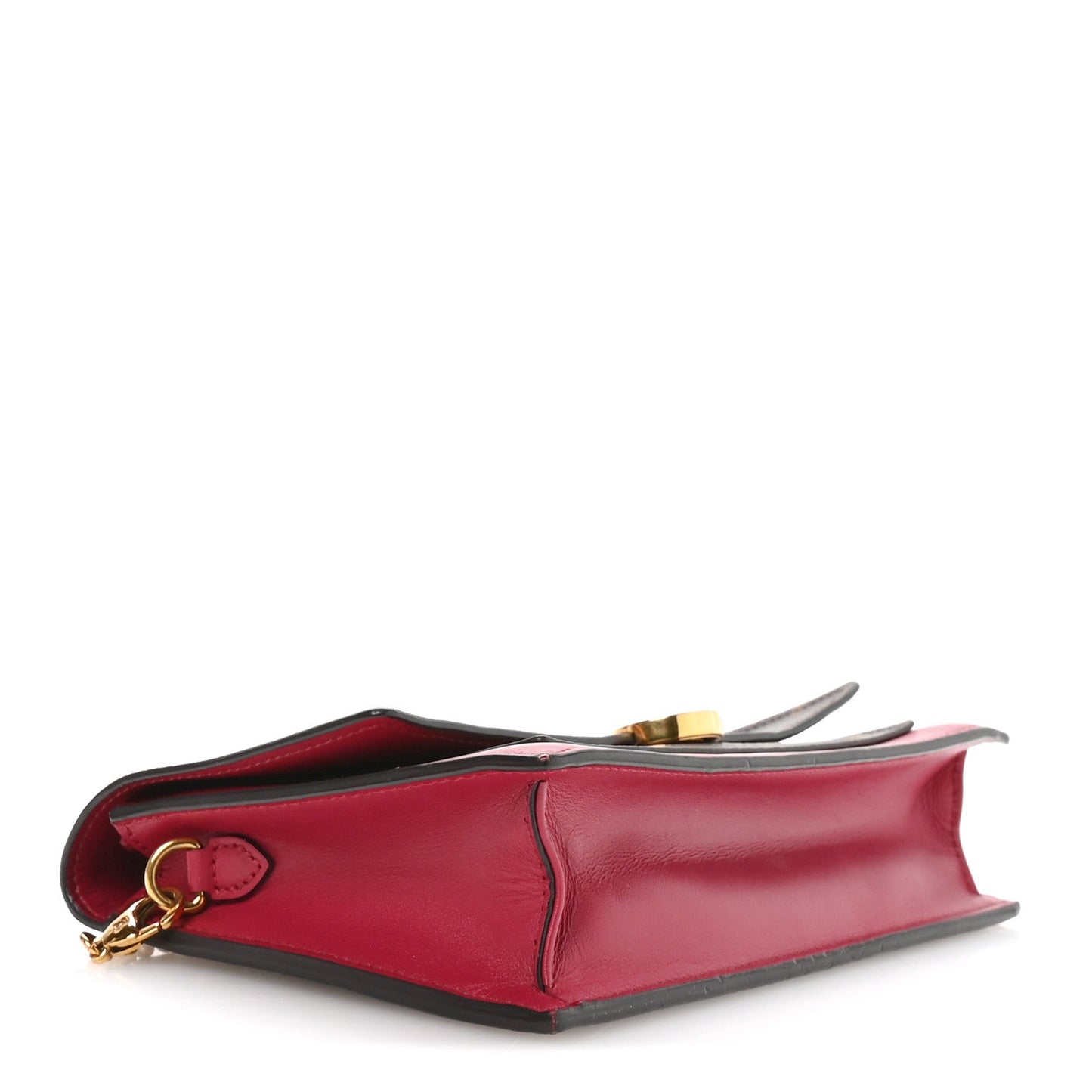 Monogram Flore Chain Wallet Fuchsia