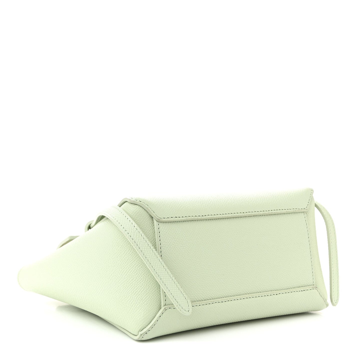 Grained Calfskin Nano Belt Bag Jade