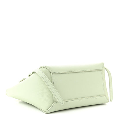 Grained Calfskin Nano Belt Bag Jade