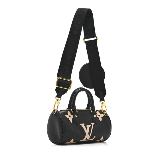 Empreinte Monogram Giant Papillon BB Black Beige