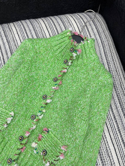 CC 2025 Jacket Green Wool 325886