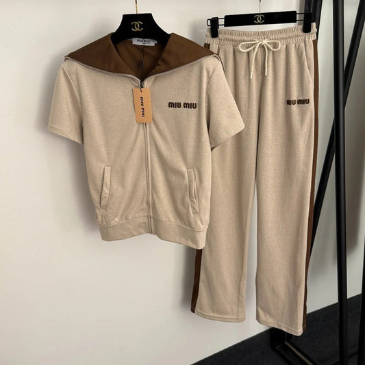 MIUMIU SWEATSUIT STYLE 856