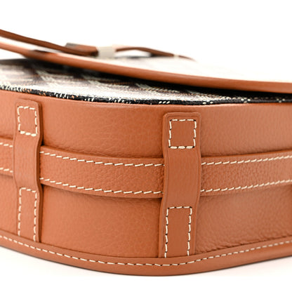 Goyardine Belvedere II PM Messenger Bag Black Gold