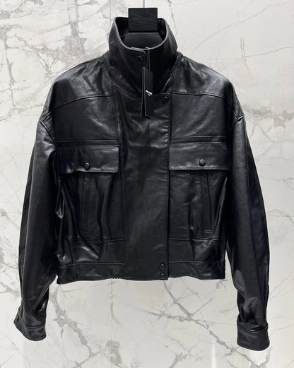 YSL 25S LEATHER JACKET STYLE 169