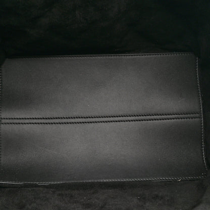 Calfskin Macrocannage Medium Toujours Black