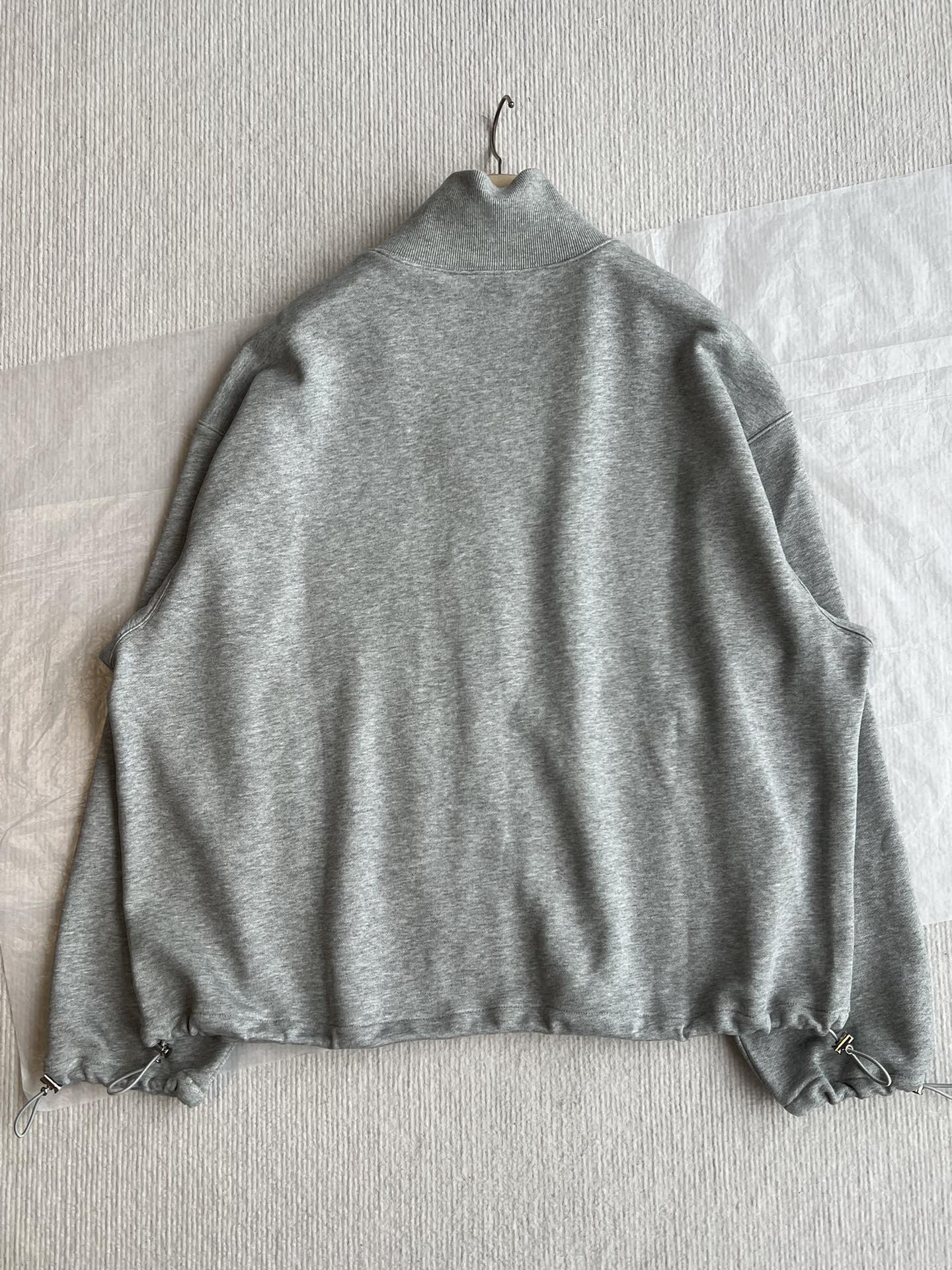 Miu Miu 25 Jacket Grey Wool Mix Cotton