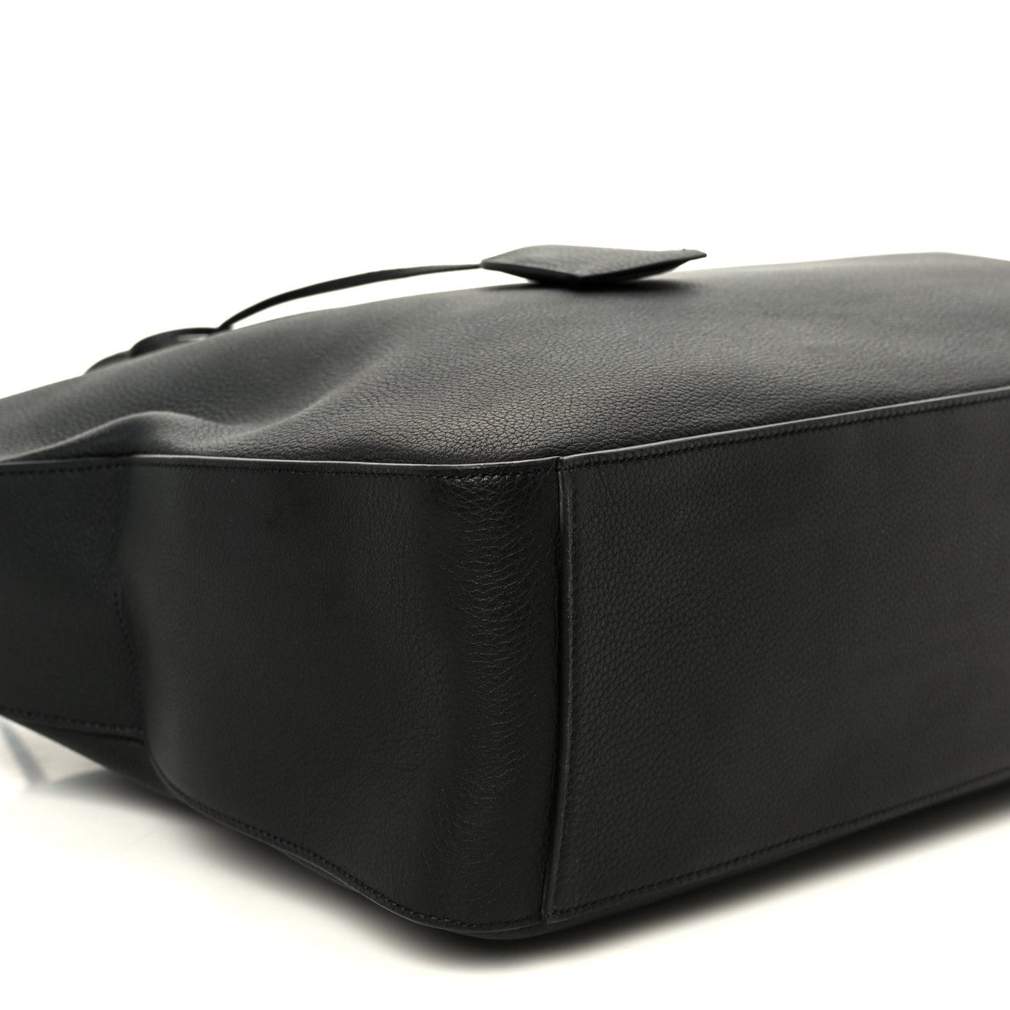 Grained Calfskin Medium Star Tote Black