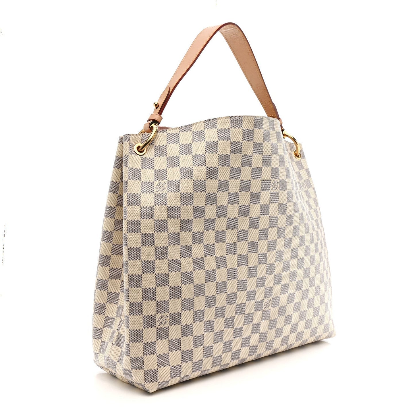 Damier Azur Graceful MM Rose Ballerine