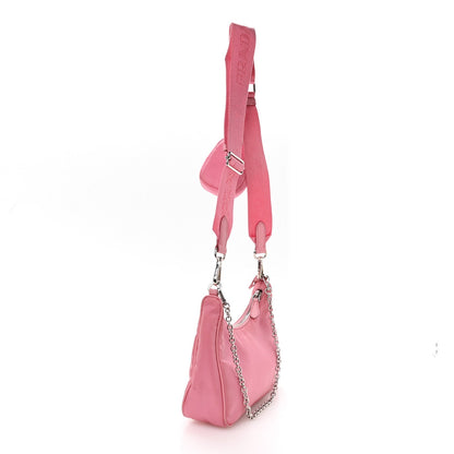 Nylon Re-Edition 2005 Shoulder Bag Begonia
