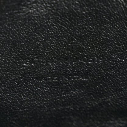 Grain De Poudre Matelasse Monogram Mini Lou Camera Bag Black