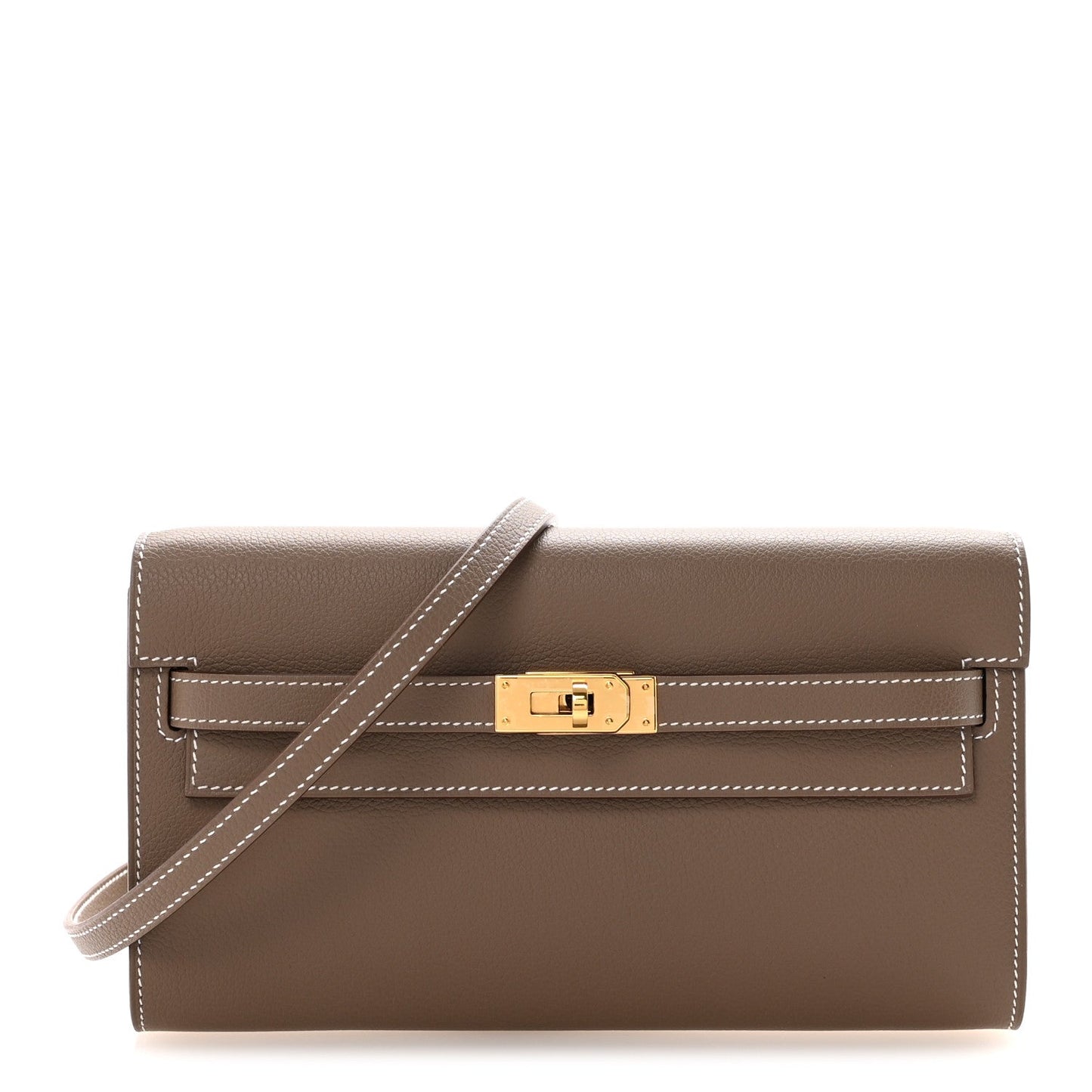 Evercolor Kelly Wallet To Go Etoupe