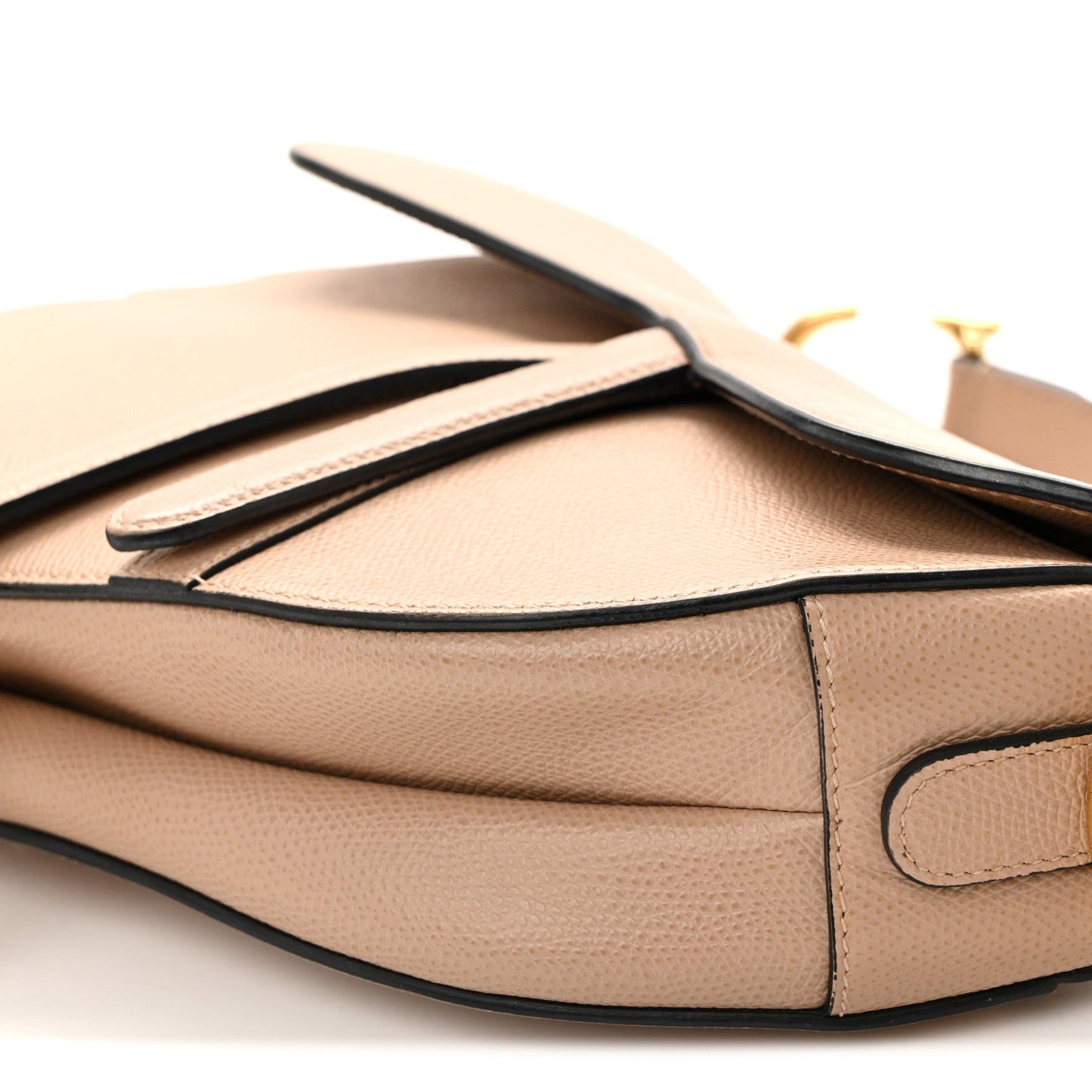 Grained Calfskin Saddle Bag Fard
