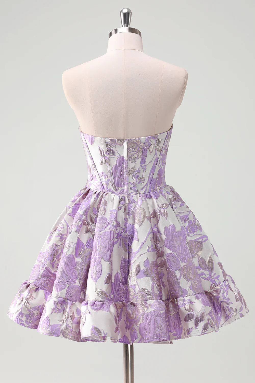 omberprom Fashion Homecoming Dress Cute Ball Gown Satin with Ruffle Sweetheart