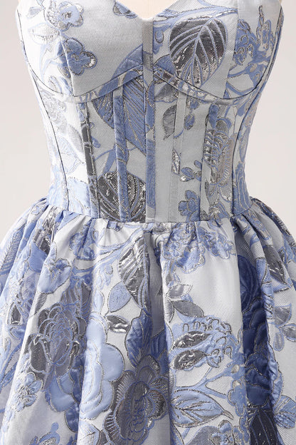 omberprom Fashion Homecoming Dress Cute Ball Gown Satin with Ruffle Sweetheart