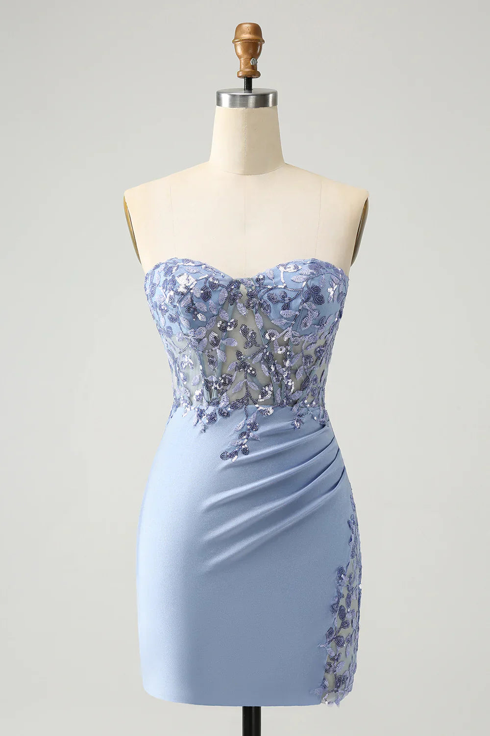 omberprom Charming Homecoming Dress Stylish Bodycon Sweetheart Graduation Dress with Sequins