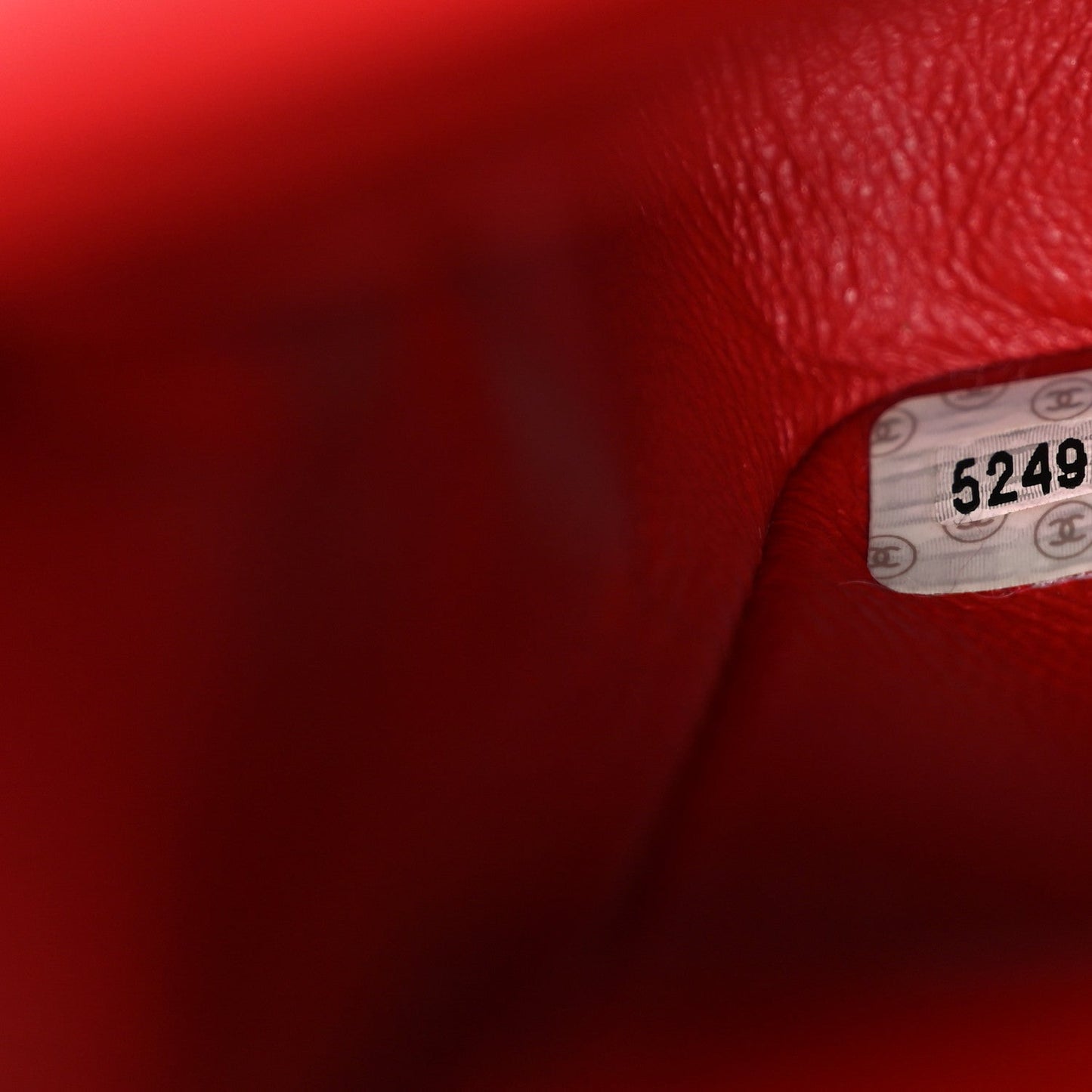 Lambskin Quilted Medium Double Flap Red