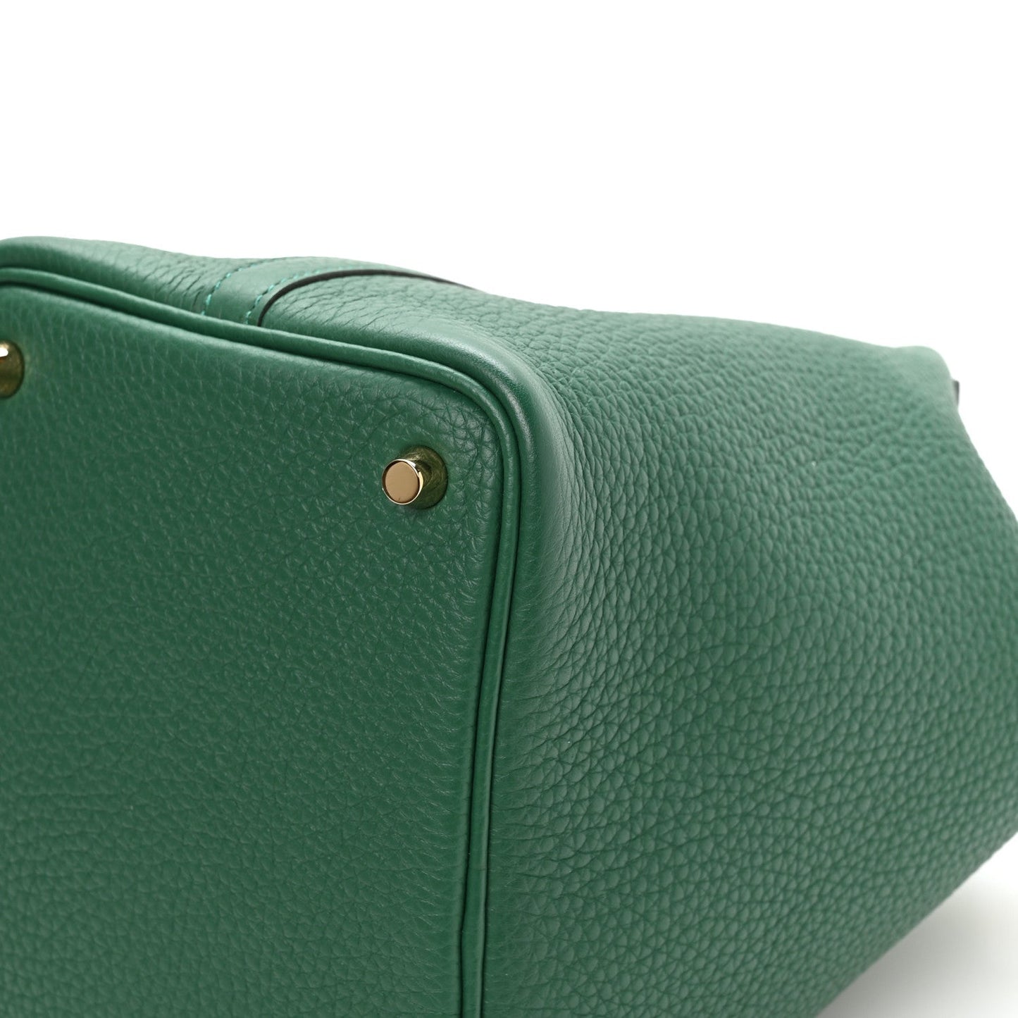 Taurillon Clemence Swift Eclat Picotin Lock 18 Vert Moyen Vert Peppermint