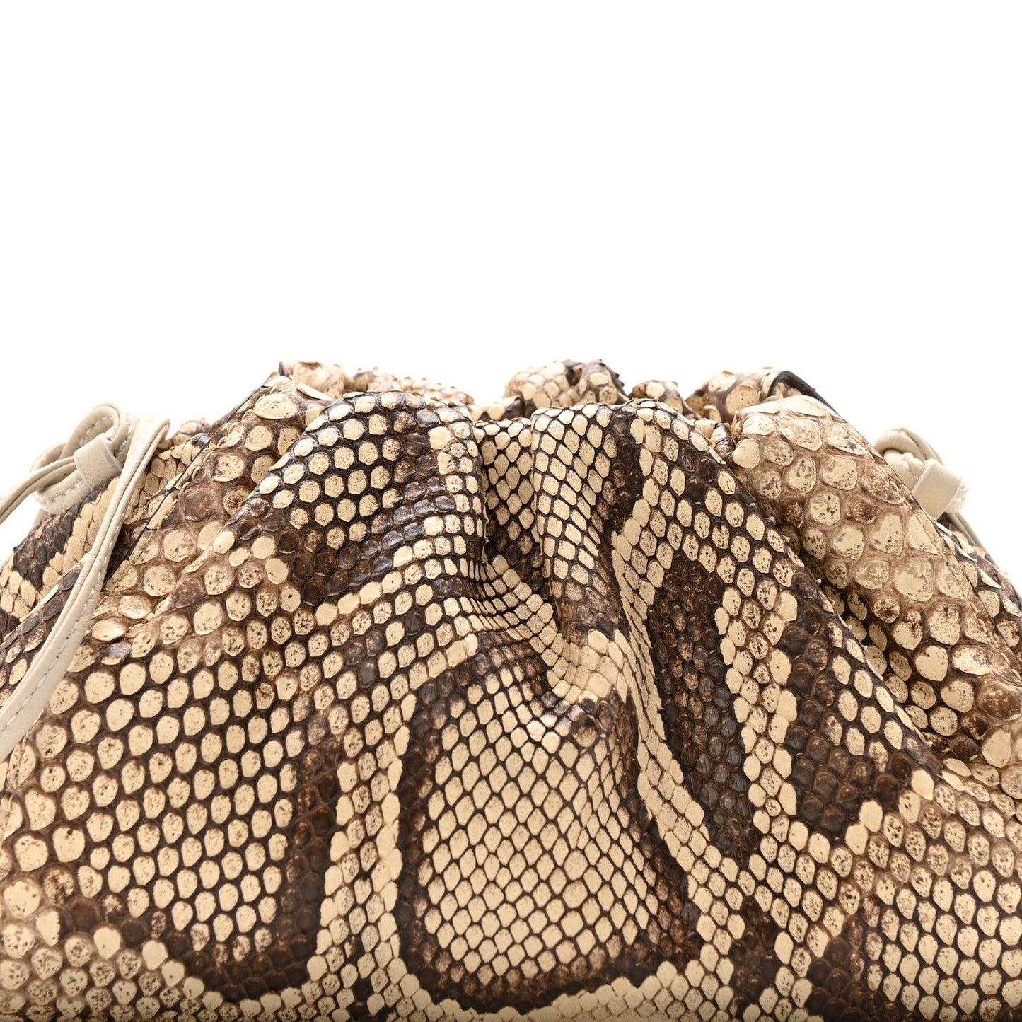 Snakeskin The Mini Pouch Brown