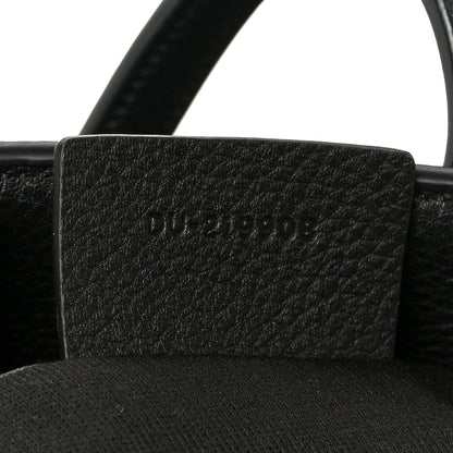 Grained Calfskin Medium Star Tote Black