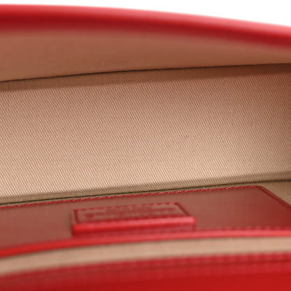 Glazed Calfskin Le Grand Bambino Red