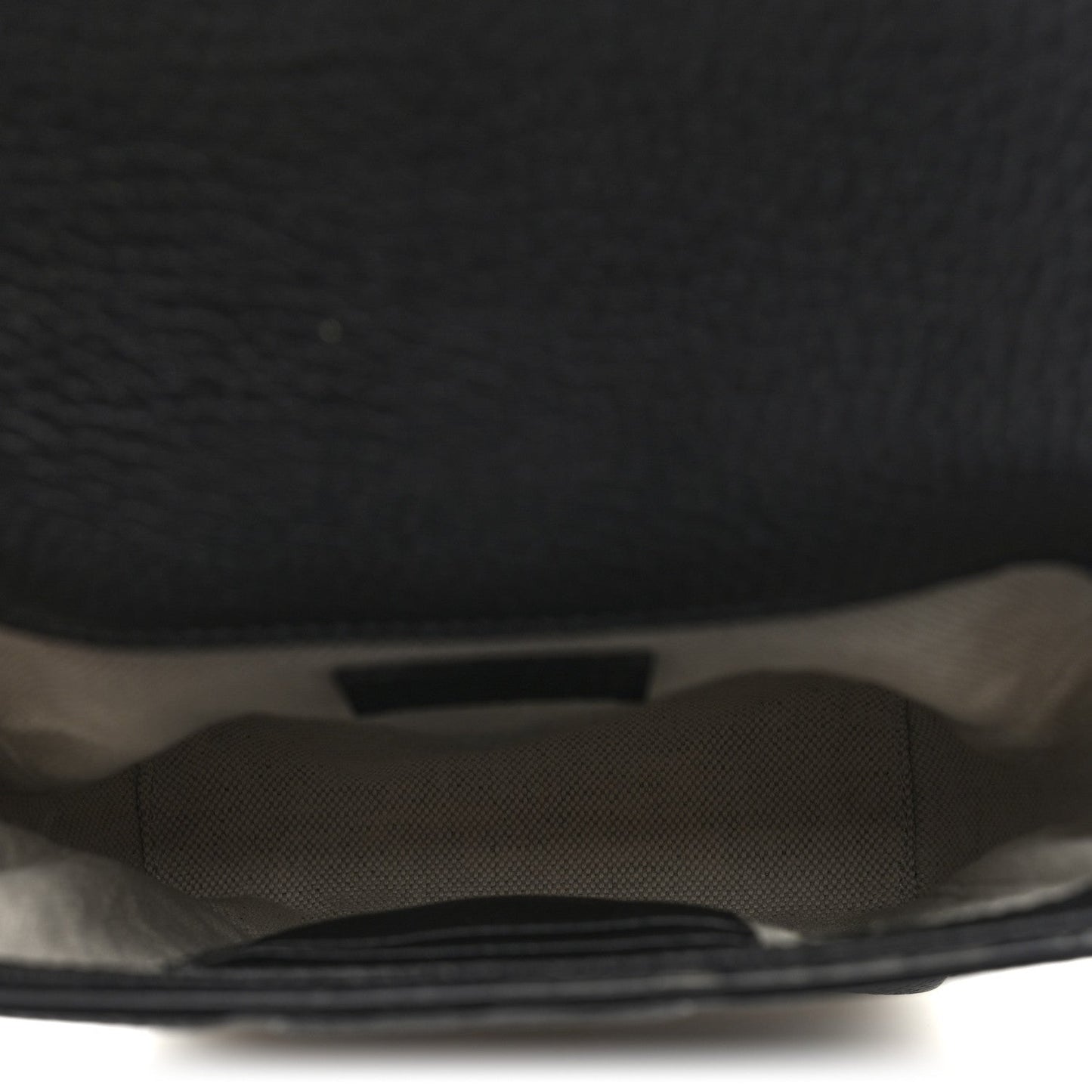 Piuma Calfskin Jumbo GG Embossed Small Messenger Bag Black
