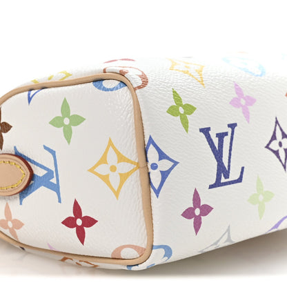 LV X TM Monogram Multicolor Nano Speedy White