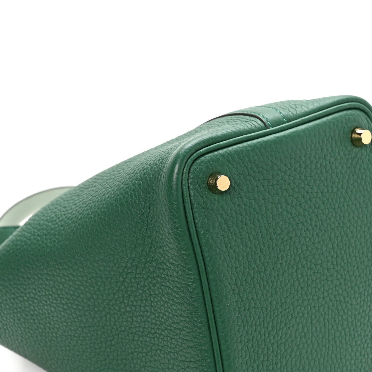 Taurillon Clemence Swift Eclat Picotin Lock 18 Vert Moyen Vert Peppermint