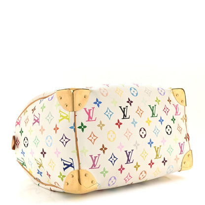 Monogram Multicolor Speedy 30 White