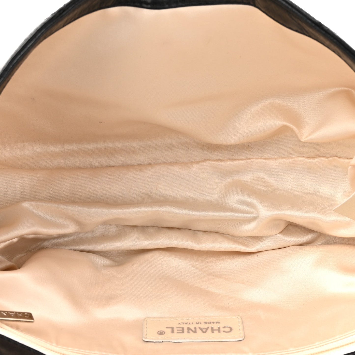 Lambskin East West Mademoiselle Flap Black