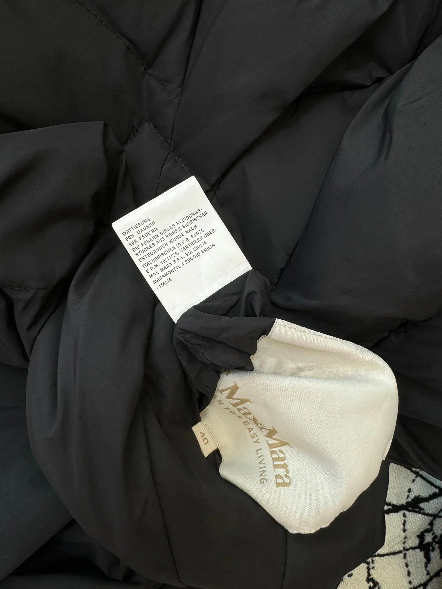 MAX MARA 25S LONG DOWN JACKET 083