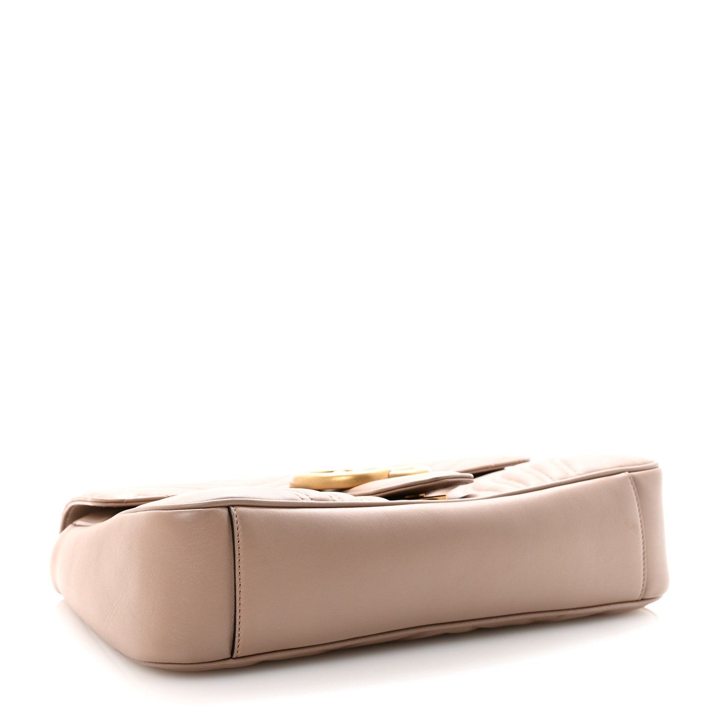 Calfskin Matelasse Medium GG Marmont Shoulder Bag Porcelain Rose