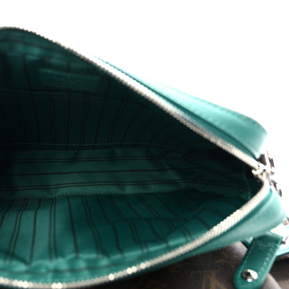Monogram Macassar Trio Messenger Borneo Green