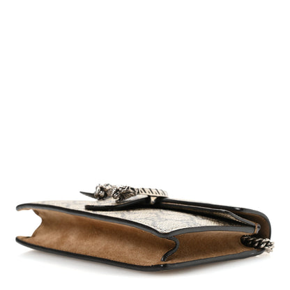 GG Supreme Monogram Super Mini Dionysus Shoulder Bag Taupe