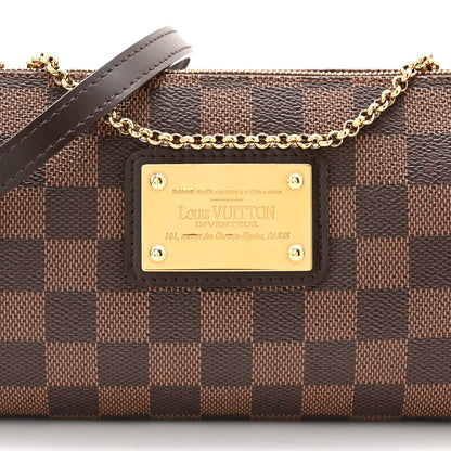 Damier Ebene Eva Clutch