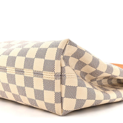 Damier Azur Graceful PM Rose Ballerine