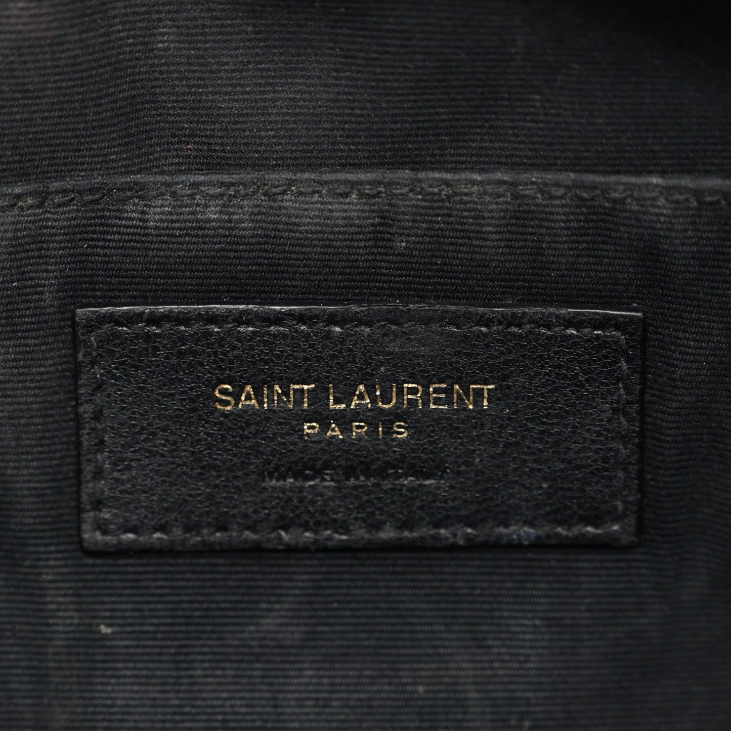 Calfskin Matelasse Monogram Lou Camera Bag Navy