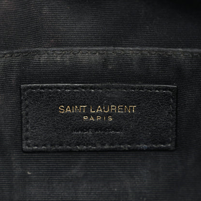 Calfskin Matelasse Monogram Lou Camera Bag Navy