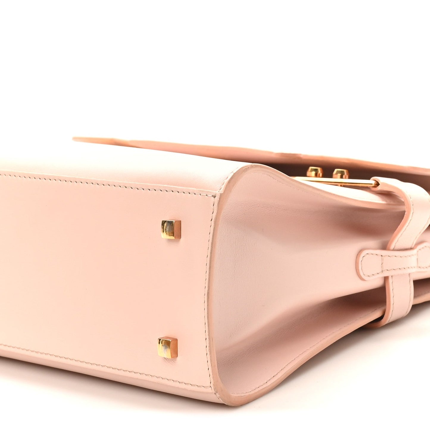 Calfskin MM Tempete Satchel Light Pink