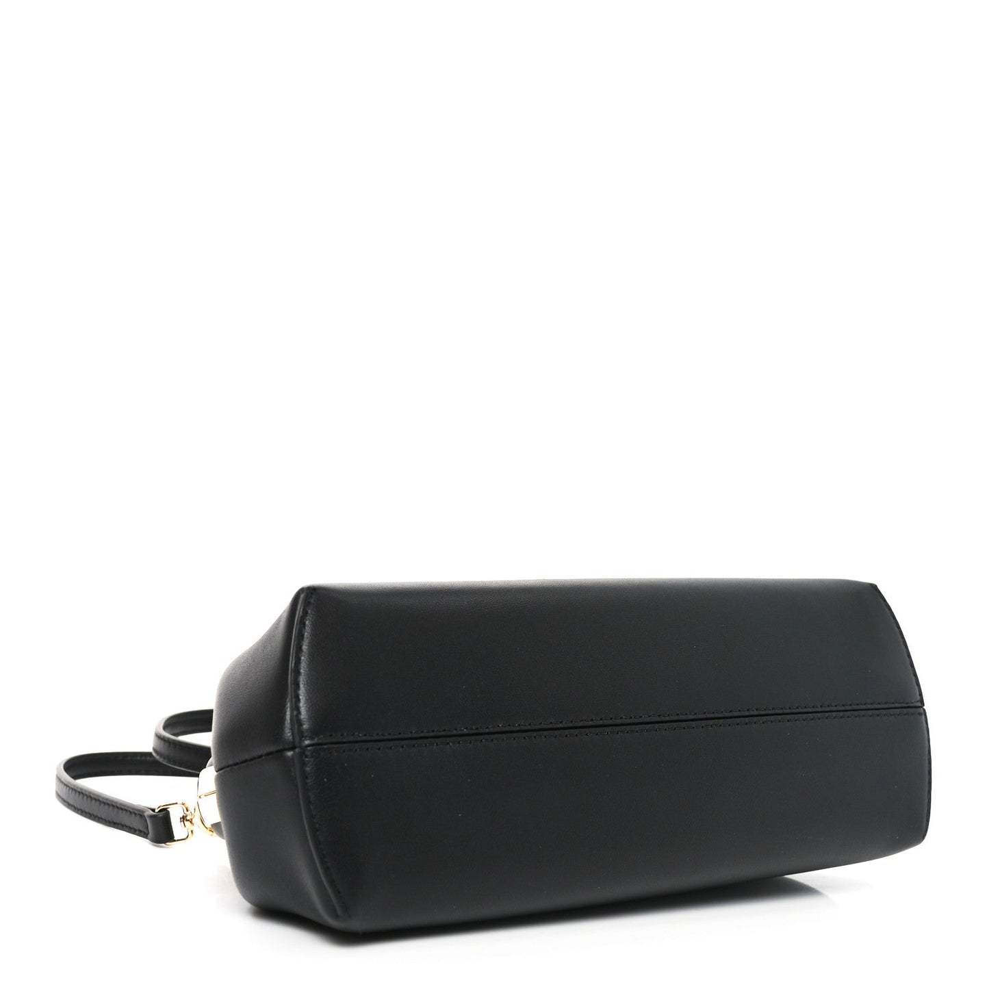 Shiny Nappa Small Fendi First Black