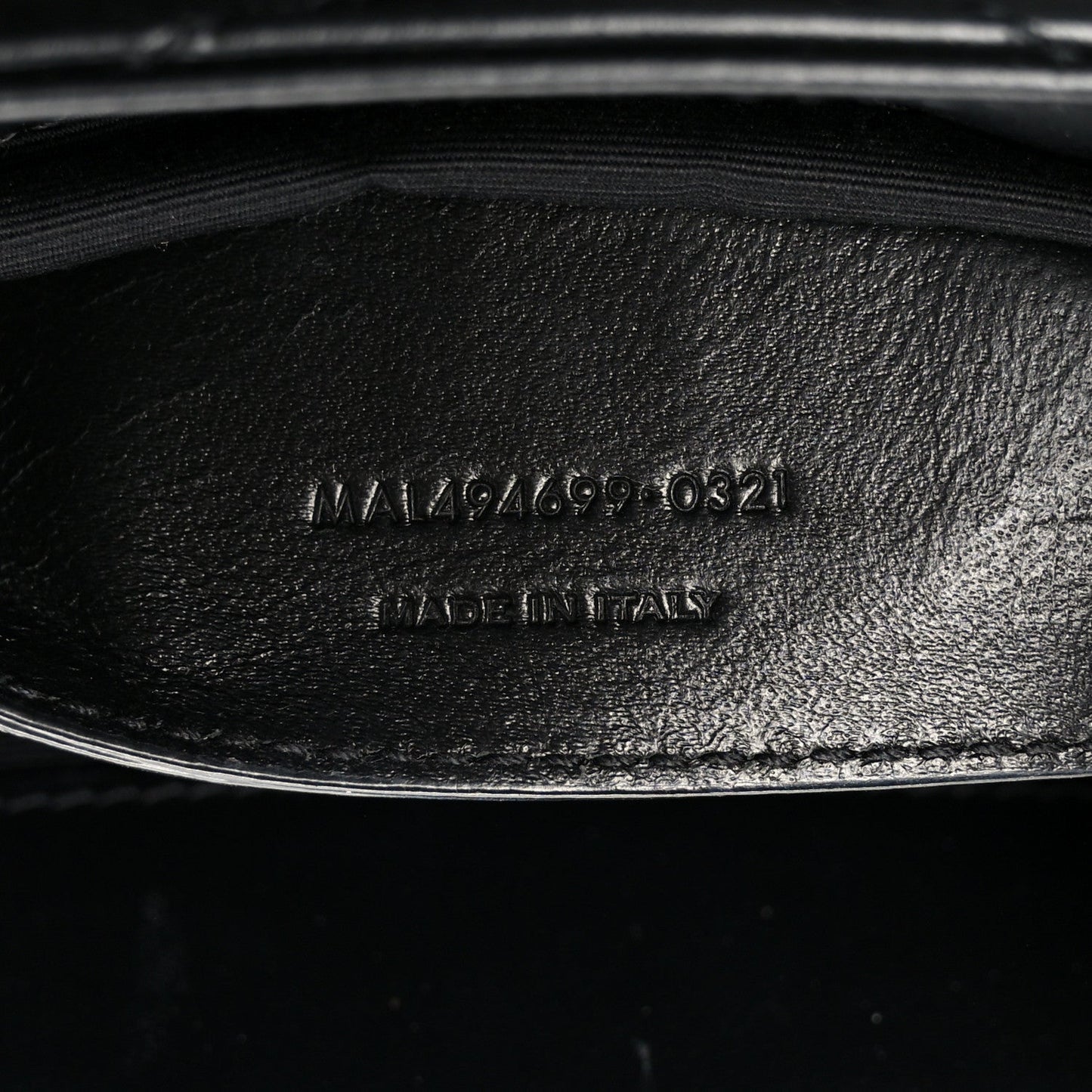 Calfskin Y Quilted Monogram Monochrome Small Loulou Chain Satchel Black