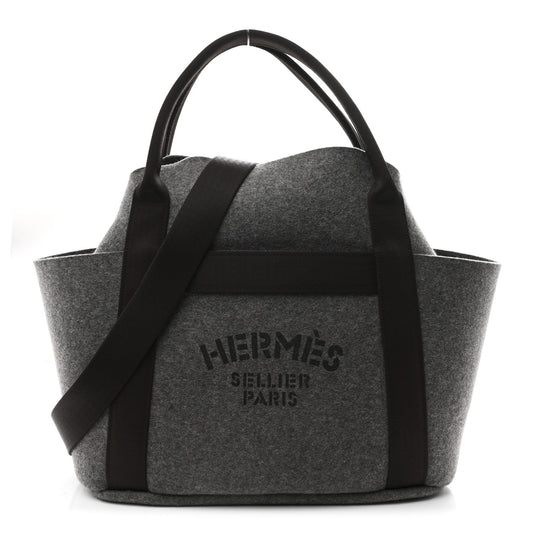 Felt Sac De Pansage Groom Bag Acier
